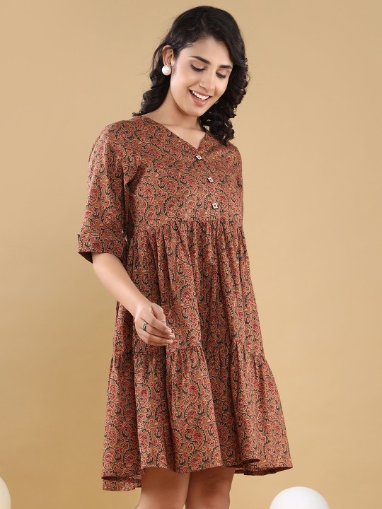 Cotton Printed Dress