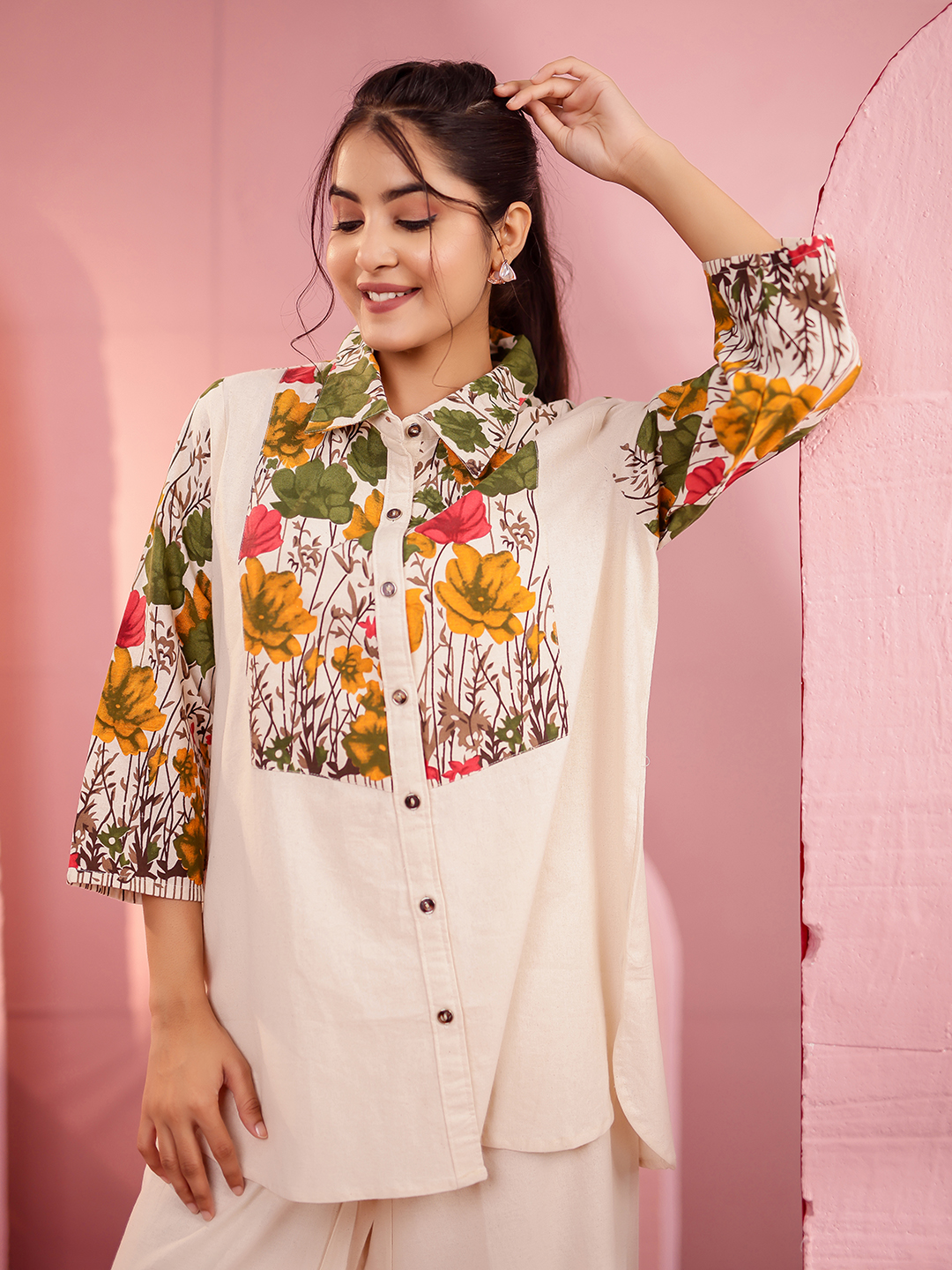 Cotton Flex Printed Co-ord Set