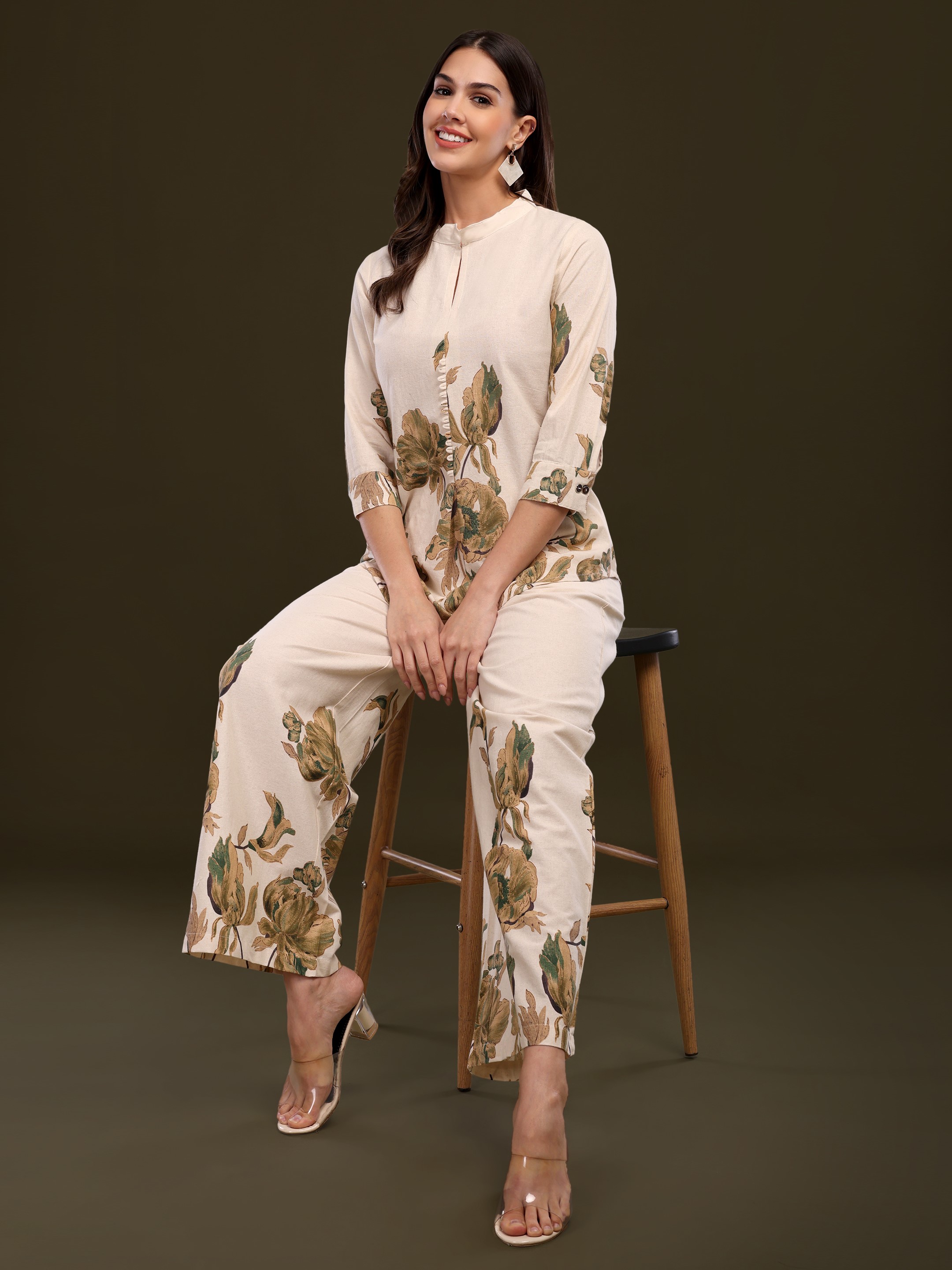 Cotton Flex Printed Co-ord Set