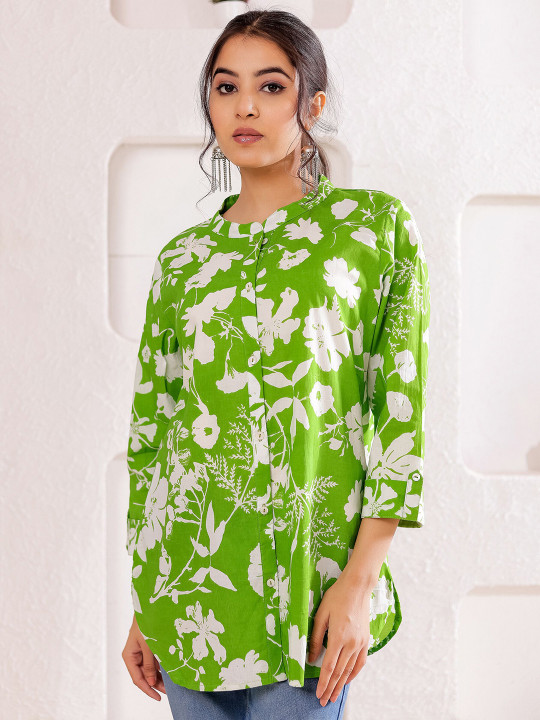 Women's Cotton Printed Top