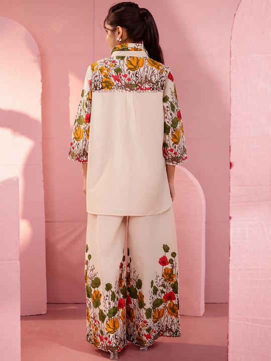 Cotton Flex Printed Co-ord Set Hover