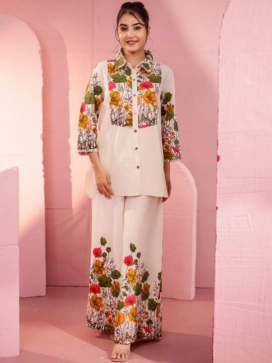 Cotton Flex Printed Co-ord Set