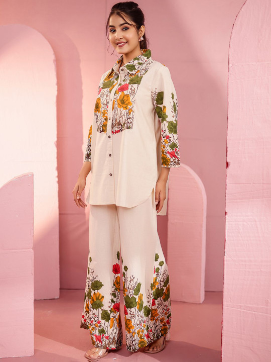Cotton Flex Printed Co-ord Set
