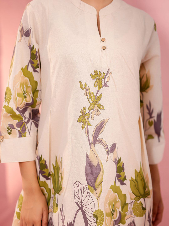 Cotton Flex Printed Co-ord Set