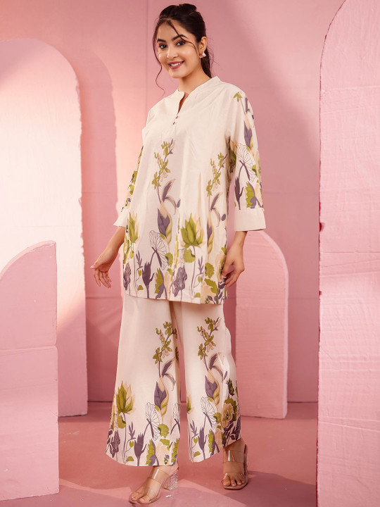 Cotton Flex Printed Co-ord Set